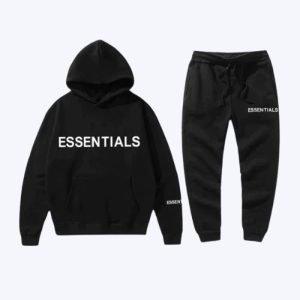 Essential Fear Of God Black Tracksuit