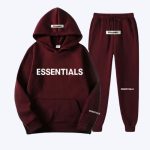 Essential Spring Hooded Brown Tracksuit