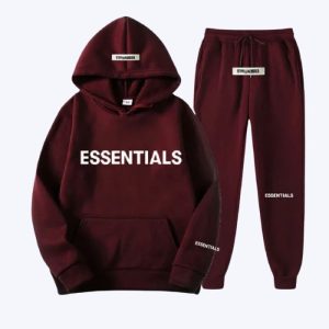 Essential Spring Hooded Brown Tracksuit