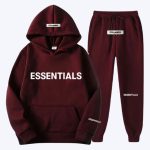 Essential Spring Hooded Brown Tracksuit