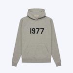 Essentials 1977 Hoodie Gray Dark
