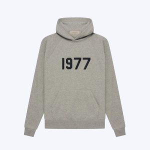 Essentials 1977 Hoodie Gray Dark