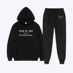 Essentials Fear Of God Emenegildo Zegna Black Tracksuit