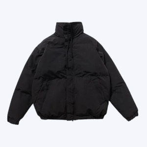 Essentials Fear Of God Puffer Black Jacket