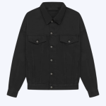 Essentials Fear Of God Denim Jet Black Jacket
