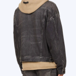 Essentials Fear Of God Denim Black Jacket
