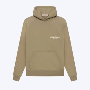 Essentials Fear of God Brown Hoodie