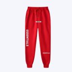 Essentials Fear of God Red Sweatpants