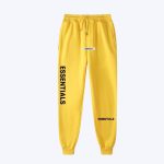 Essentials Fear of God Yellow Sweatpants - Image 2