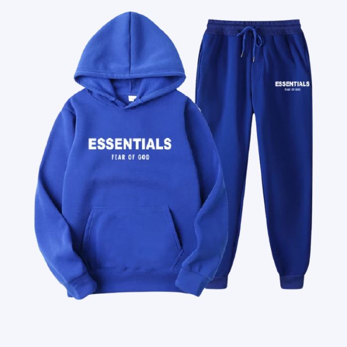 Essentials Fear of God Blue Tracksuits Essentials Fear of God Blue Tracksuits