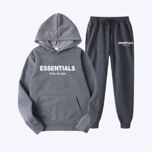 Essentials Fear of God Tracksuits Grey Dark