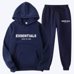 Essentials Fear of God Navy Tracksuits