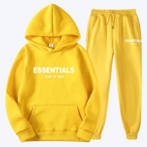 Essentials Fear of God Yellow Tracksuits