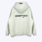 Essentials Fleeces Thick Light Hoodie Gray