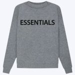 Essentials Overlapped Sweatshirt Gray