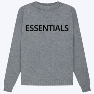 Essentials Overlapped Sweatshirt Gray