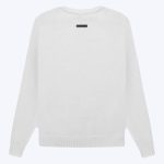 Essentials Overlapped White Sweatshirt