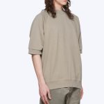 Essentials Taupe Sweatshirt Cotton