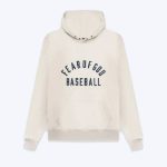 Fear Of God Baseball Cream Hoodie