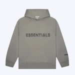 Fear Of God Essential Oversized Gray Hoodie