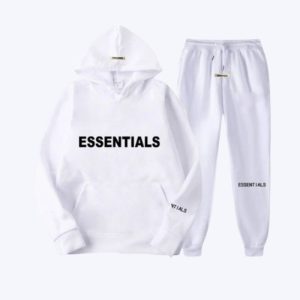 Fear Of God Essential White Tracksuit