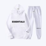 Fear Of God Essential White Tracksuit