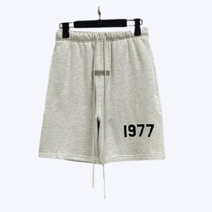 Fear of God Essentials 1977 Logo Shorts Fear of God Essentials 1977 Logo Shorts