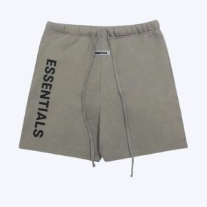Fear of God Essentials Logo Shorts Grey