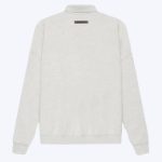 Fear of God Essentials Long Sleeve Polo Gray Sweatshirt