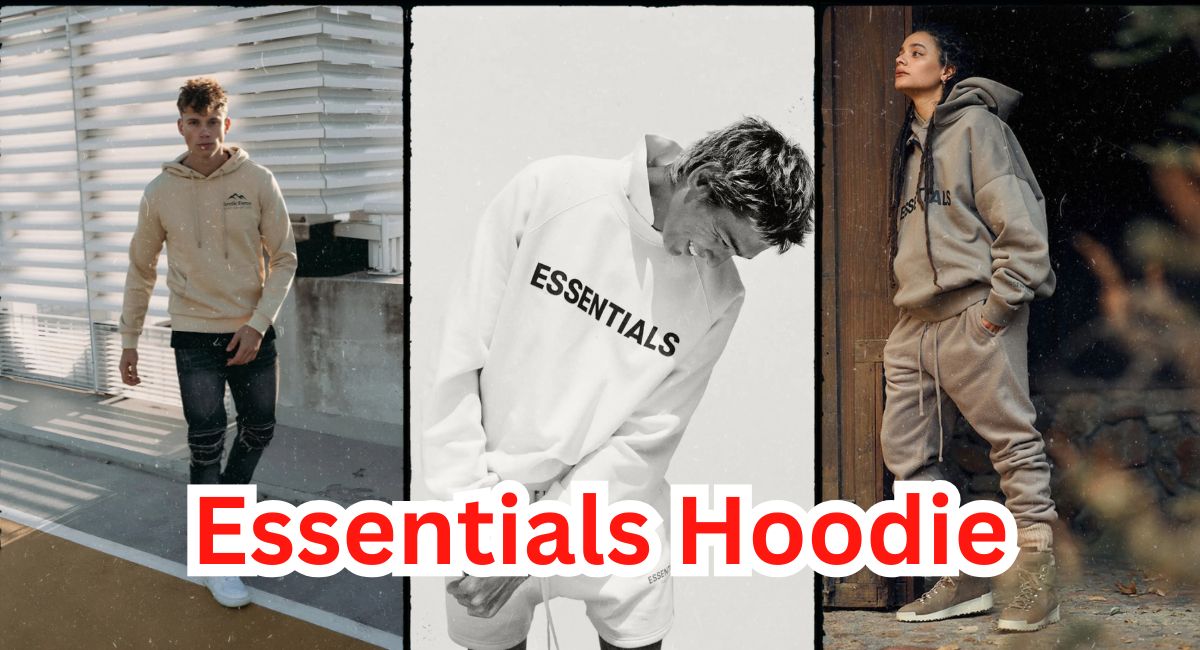 Essentials hoodie in a trending streetwear colorway