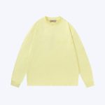 Essentials Best Round Neck Yellow Sweatshirts