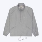 Fear Of Best Essentials Track Half Zip Jacket Silver Reflective