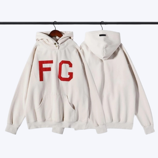 ESSENTIALS FG Hoodie White ESSENTIALS FG Hoodie White