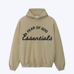 Essentials 90s Training Brown Hoodie