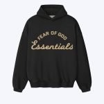 Essentials Black Training 90s Hoodie