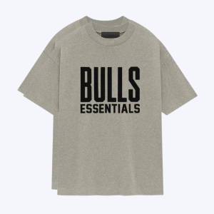 Essentials Bulls Grey Tee Crewneck