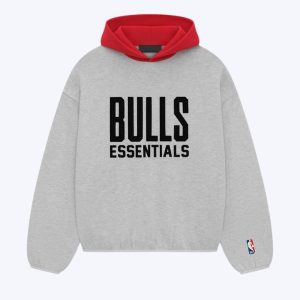 Essentials Bulls Light Hoodie Heather
