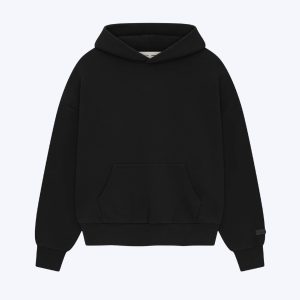Essentials Classic Black Hoodie