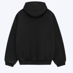 Essentials Fear of God Shrunken Black Hoodie