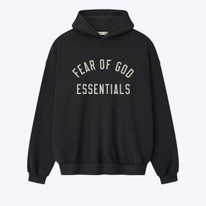 Essentials Fit 90s Hoodie Black