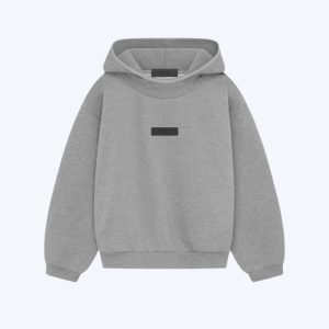 Essentials Hoodie Dark Oatmeal Heather