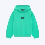Essentials Hoodie Leaf Mint