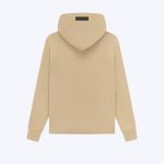 Essentials Knit Hoodie Beige Kids