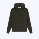 Essentials Knit Hoodie Black Kids