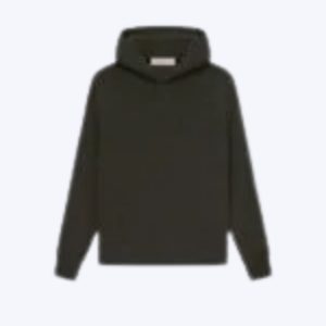 Essentials Knit Hoodie Black Kids