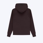 Essentials Knit Hoodie Dark Red Kids