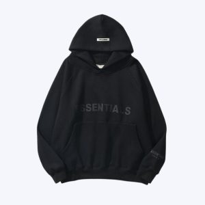 Essentials Oversize Hoodie Black