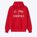 Essentials ST Louis Red Hoodie