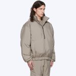 Essentials Taupe Jacket Polyester