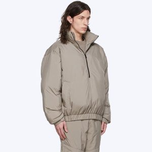 Essentials Taupe Jacket Polyester